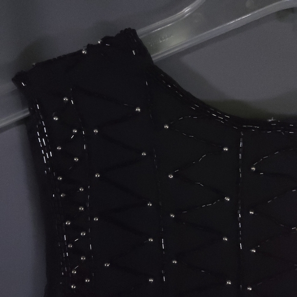 Vtg Sweet Sue Sequined Beaded Vest‎ 100% Silk WhimsiGoth Fairycore Size Small - Picture 7 of 9